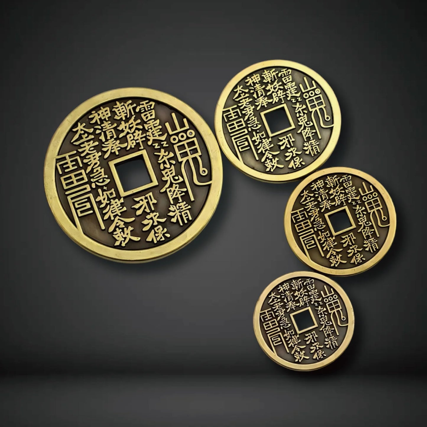 Langjiang Taoist Shangui Coin Alloy Pendant
