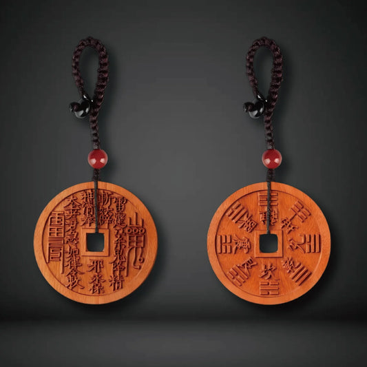 Shangui Peace Knot / Floral Plaque