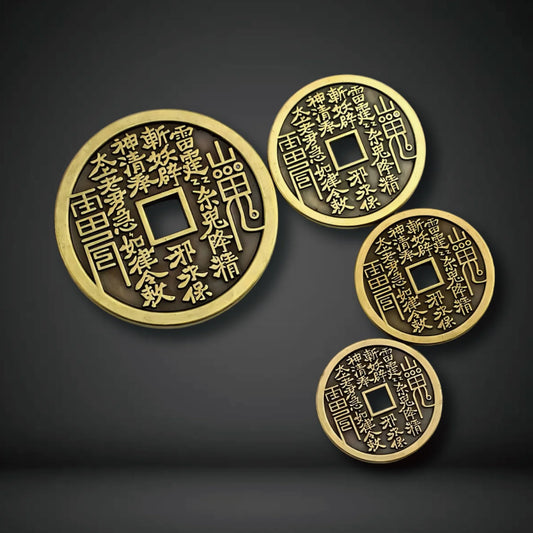 Langjiang Taoist Shangui Coin Alloy Pendant