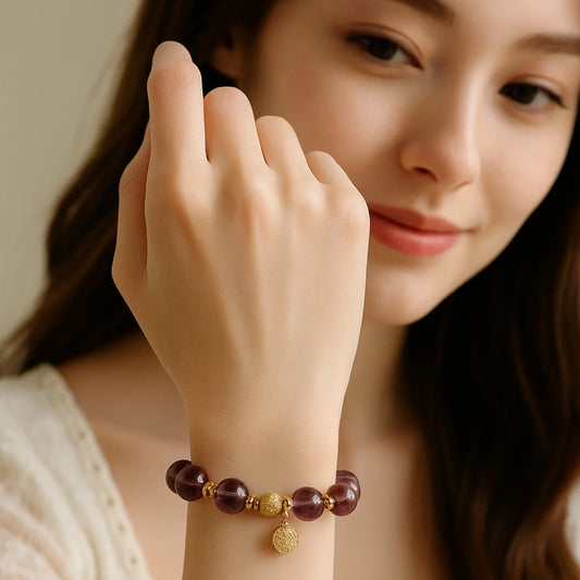 Natural Amethyst Bracelet for Women
