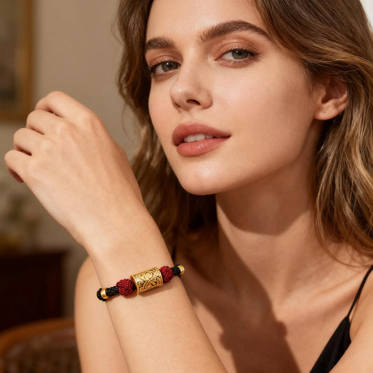 Dragon Knot “Lu Lu Tong” Red Rope Bracelet